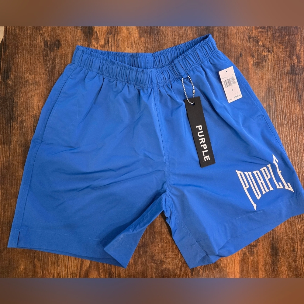 Purple Brand All Round Short Mens Size S Blue P504-PCBU224 Brand New